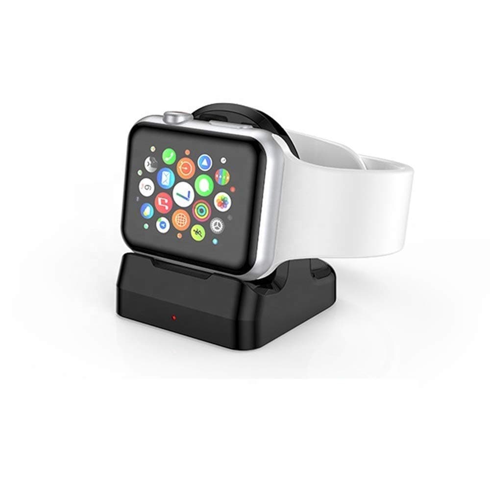 OBOE Magnetic Qi Wireless Fast Charger Charging Dock Cradle Charger For Apple Watch Iwatch Series 5/4/3/2/1, Black