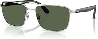 Ray-Ban Unisex Rectangle Sunglasses - 0RB3760I