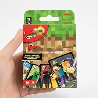 Mine'craft Cards Game Play with Family and Friends and Ideal for Parties, Travel, and Family Gatherings (Pack of 1)
