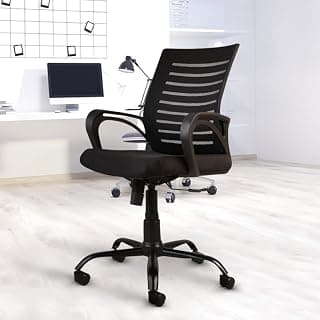 Narinder Furniture Palace Black Chair Transteel Hello High Back Mesh Office Adjustable Arm Chair Style 484