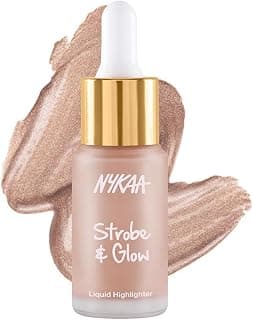 Nykaa Strobe & Glow Liquid Cream Highlighter - Glazed Bronze