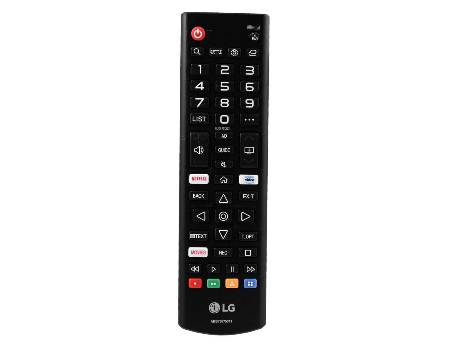 Remote Control for LG LCD TV Parts - AKB75675311