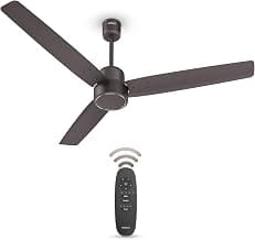 Havells FAB BLDC Ceiling Fan 1200 mm, 380 RPM, Savings upto 65%, Reverse Rotation, 4 Modes (Boost, Sleep, Breeze, Mop), Low Wattage 30 W, Low Noise, Air Flow:235 CMM, 3 Year Warranty, Cocoa Brown