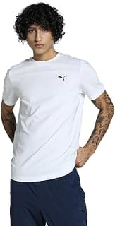 PUMA Men, ESS Small Logo Tee, White, M, (68253802)