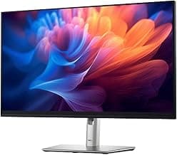 Dell P2725HE-Black 27" (68.58cm) USB-C Hub FHD Monitor, IPS Panel, Refresh Rate 100Hz, Response Time 5ms (F) Ports: HDMI (1) | DP 1.4 (2) | RJ45 (1) | 3.2 Gen1 Type-C (2) | 3.2 Gen1 Type-A (3)