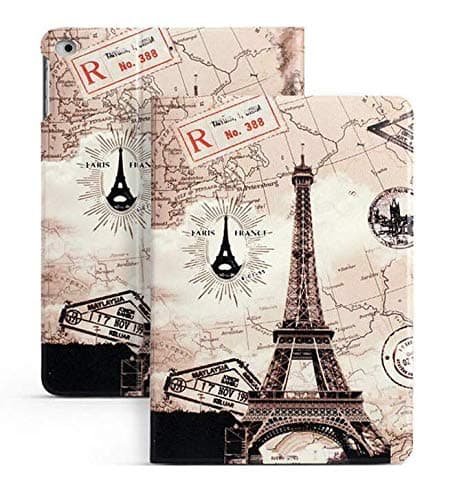 MOCA Case for ipad 9.7 inch 5th/6th Generation 2017/2018, Protective Case Cover for ipad 9.7 Air 1/2 Gen, Slim Adjustable Multi-Angle Stand, Auto Wake/Sleep