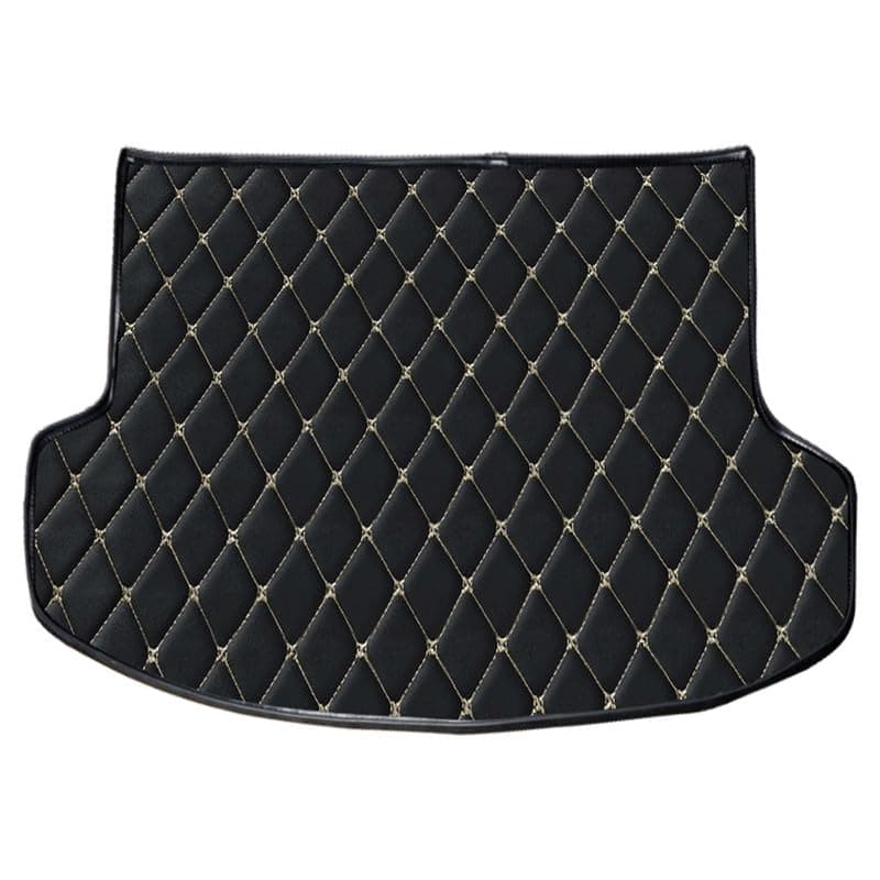 AutoZing® 7D Car Trunk/Boot/Dicky Mat for Thar Roxx 2024 PU Leatherette 7 Layer Protection Anti Skid Car Accessories Black