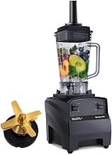 Sujata BLENDMATIC 1000W Commercial Juicer Mixer Grinder | 1750 ml BPA Free Unbreakable Jar | Overload Protection | Commercial Heavy Duty Blender, Powerfull & High Speed Motor | Black