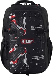 Wiki Stylish Unisex Backpack | Tribe 3 Durable & Lightweight backpack for Men & Women | Backpack for Office, Gym, Travel (40 Litre, Black)
