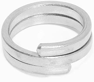 CHAKRADHARI 99.9% Pure Ranga (Tin) Ring For men and women - Free Size ring