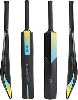 Cult All Rounder Cricket Bat for Kids & Beginners – Lightweight 825–850g Plastic Cricket Bat for Indoor & Outdoor Play, Safe Non-Slip Grip, Durable All-Round Bat for Backyard Practice