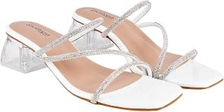 Shoetopia womens Heel-317 Heeled Sandal
