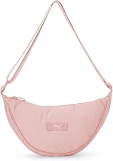 PUMA PLUSH Halfmoon Bag IND – Stylish Everyday Bag with 10L Capacity, Main Zip Compartment, Interior Organization, Adjustable Shoulder Strap, & Iconic Branding