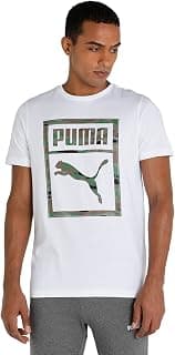 PUMA Men Cotton Printed Slim Fit T-Shirt