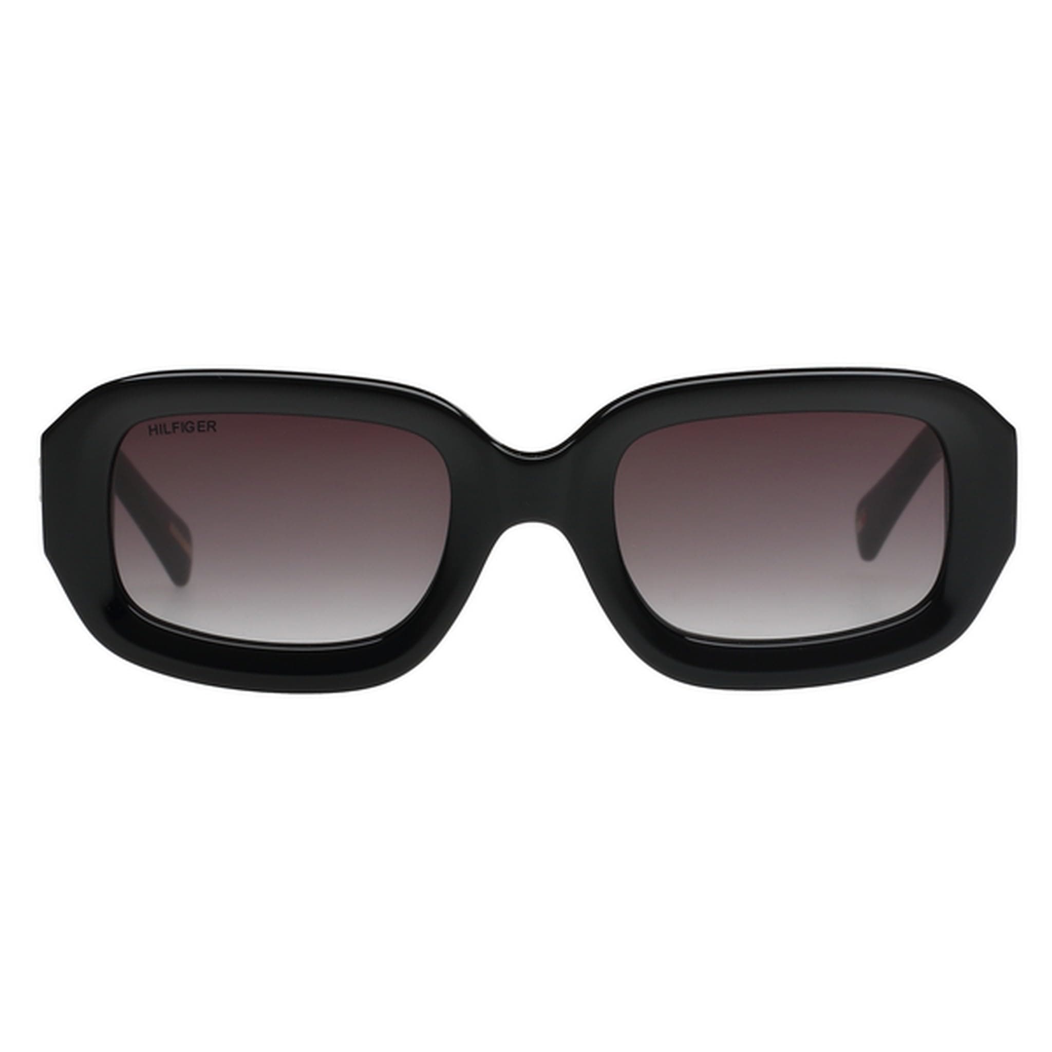 Tommy Hilfiger Hexagon 100% UV Protection Gradient Grey Sunglasses For Women - TH 7206 C1 S