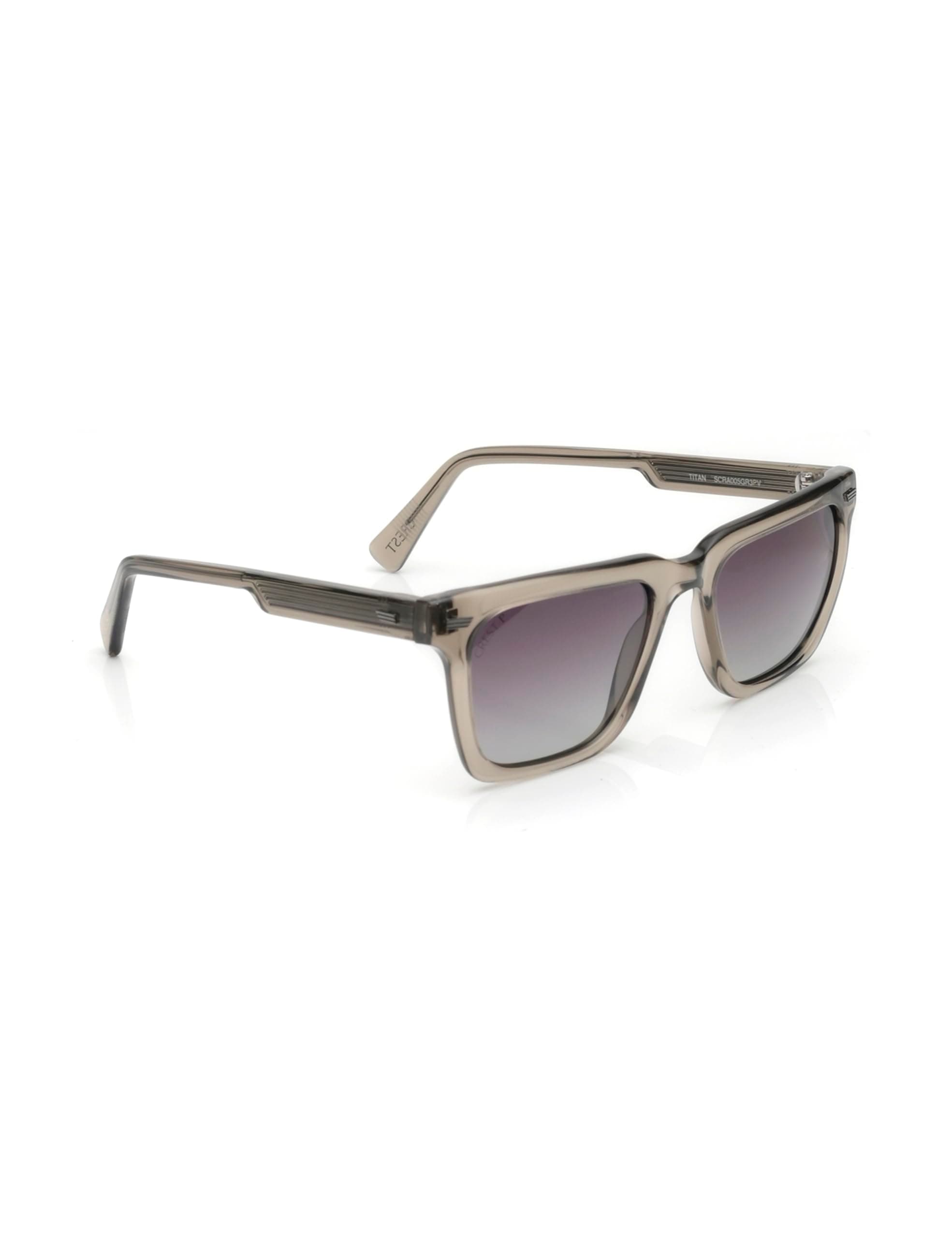 Titan Men's Square UV Protected Sunglasses