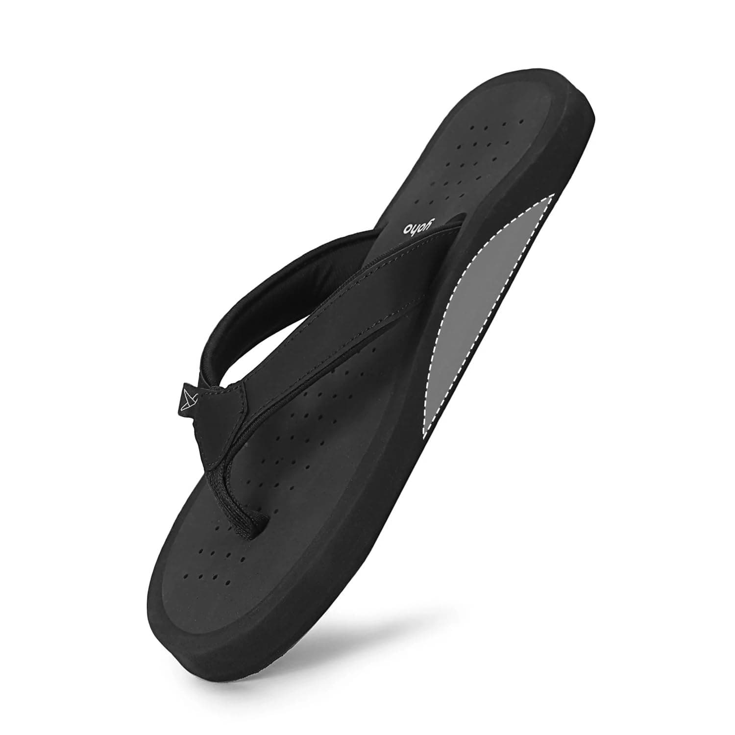 YOHO ArchFlex orthopedic slippers for men | Arch support for pain relief | Soft, Anti-Skid, lightweight | comfortable padded straps flip flops for Everyday