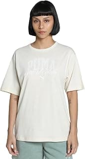 PUMA Womens CLASS Relaxed Tee,Alpine Snow, L (68503187)