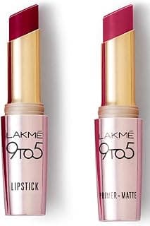 LAKMÉ Lip Color Deep Wine (Matte) & Lip Color Maroon Mix (Matte)