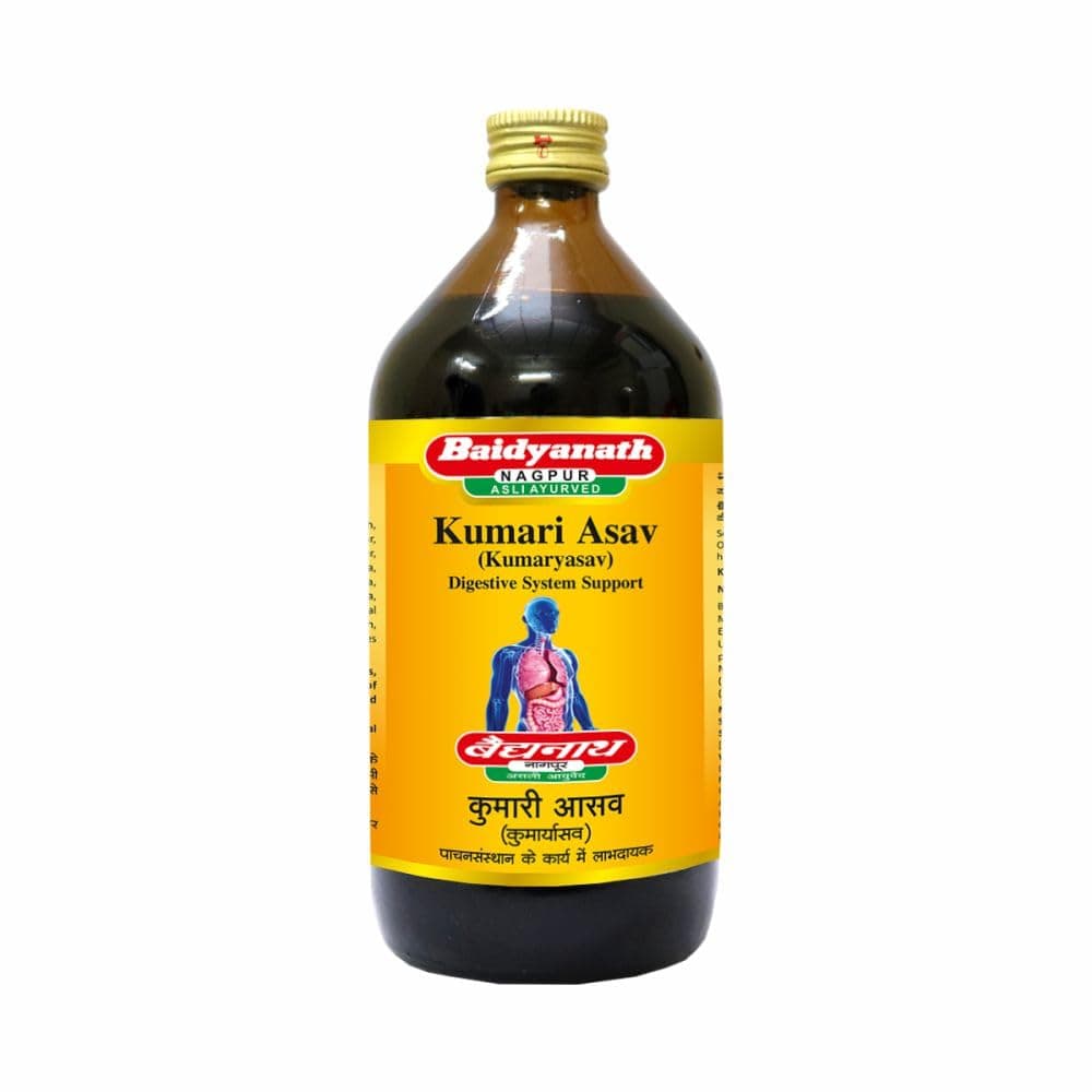 Baidyanath Asli Ayurved Kumari Asav Liquid 450 ml