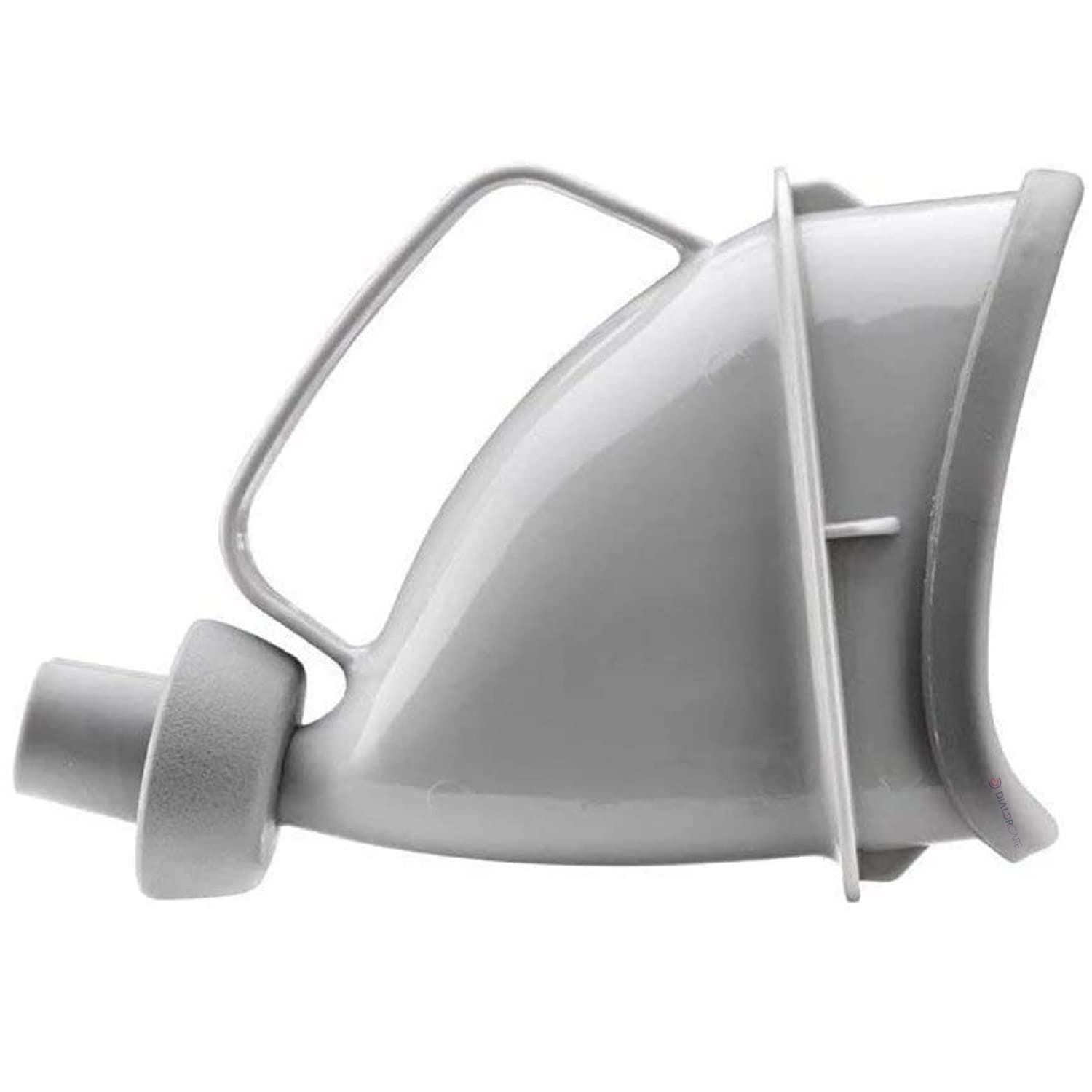 DIALDRCARE Unisex Female Male Reusable Portable Urinal Device For Traveling Camping Outdoor Emergency Sitting Standing Urination(Grey)