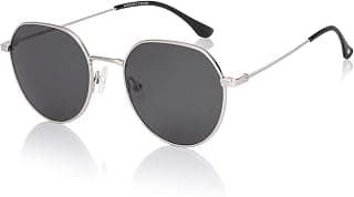 VINCENT CHASE EYEWEAR Vincent Chase By Lenskart | Full Rim Round |Polarized Stylish Sunglasses | 100% UV Protected | For Men & Women