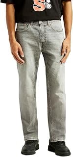 Levi's Men's 505 Straight Fit Mid Rise Jeans