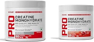 GNC Pro Performance Pure Micronized Creatine Monohydrate | 250 gm | Unflavoured GNC Pro Performance Pure Micronized Creatine Monohydrate | 250 gm | Cranberry