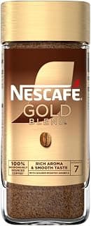 NESCAFÉ GOLD Instant Coffee,Fervor Winter Design Edition, Rich Aroma & Smooth Taste, Intensity 7, Golden Roasted Arabica Coffee 190g (Product Of UK)