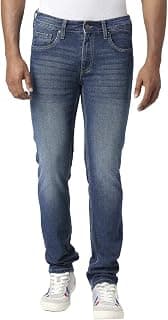 Pepe Jeans Machine Wash Cotton Blend Slim Fit Men's Jeans