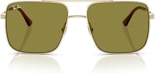 Ray-Ban Unisex UV Protected Square Sunglasses - 0RB3758