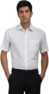 Louis Philippe Men's Solid Classic Fit Shirt
