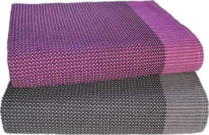 THARUNSHA ELITE 100% Cotton Solapur Chaddar/Blanket for Daily Use 60x90 Inch Set of 2