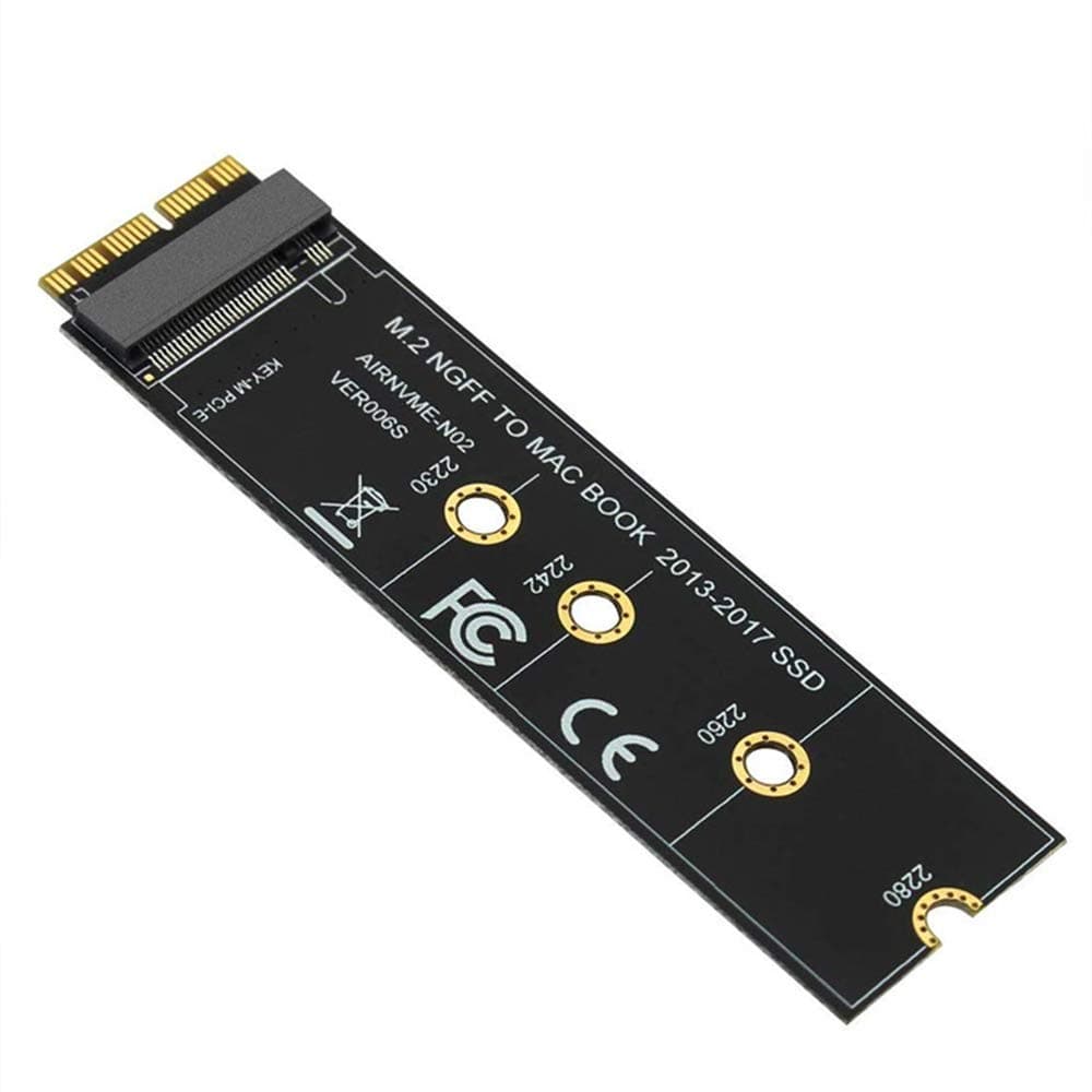 M.2 NVME SSD Convert USB Type c Auxiliary Adapter Card for Upgrade MacBook Air (2013-2017) by Newgadgets