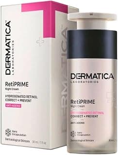 Dermatica RetiPRIME Night Cream with Hydrogenated Retinol, Biomarine Peptides & Algae Extract for All Skin Types. 30ml