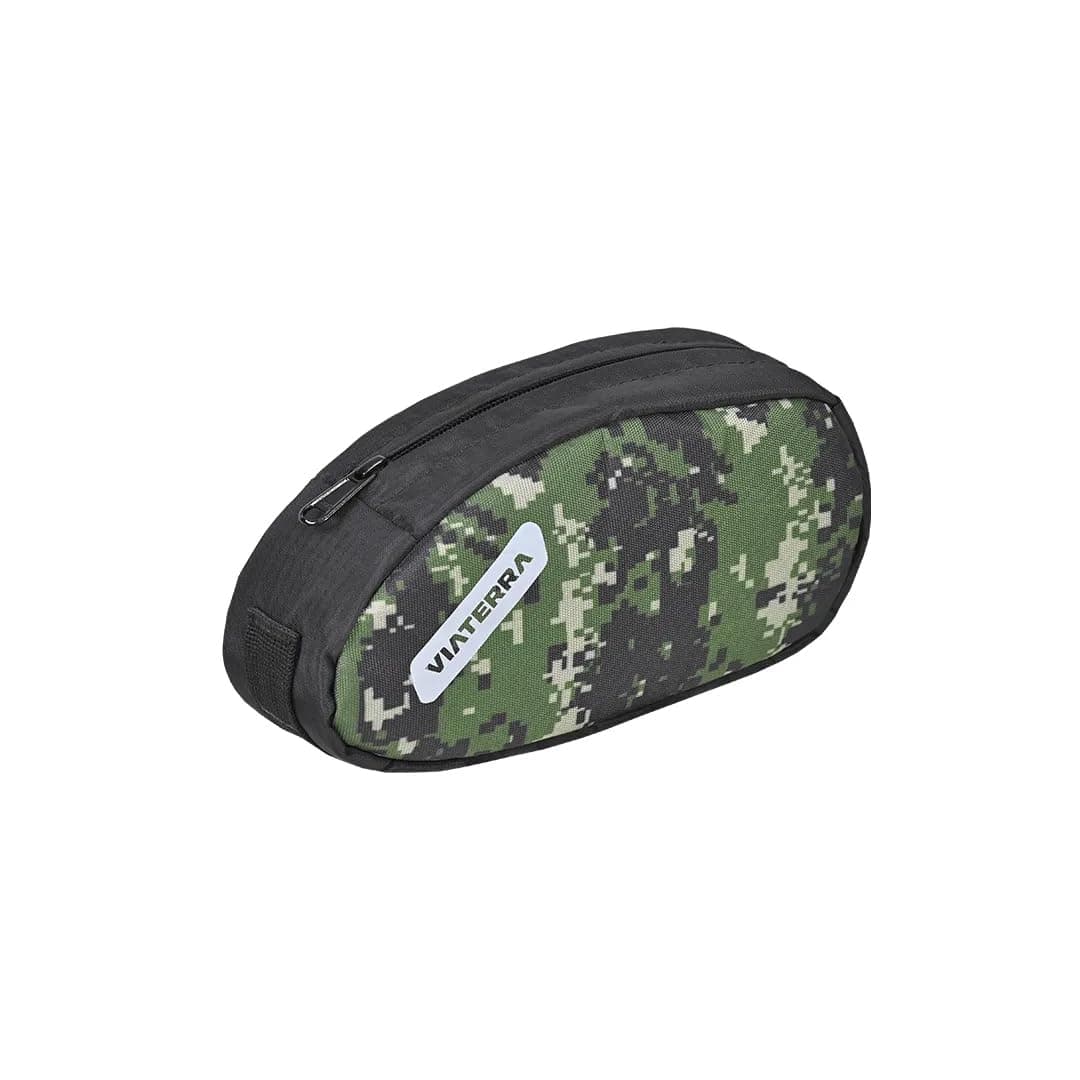 ViaTerra Cycle Seatpost Bag | Carry Essentials | Under seat Storage | Secure mounting (Camo)