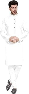 Trustous Mens straigth Kurta Pyjama Set Combo in 100% Cotton with 16 Colour Option and Size are XS to 3XL for (Birthday,Wedding, Ceremony, Casual, Engagement)