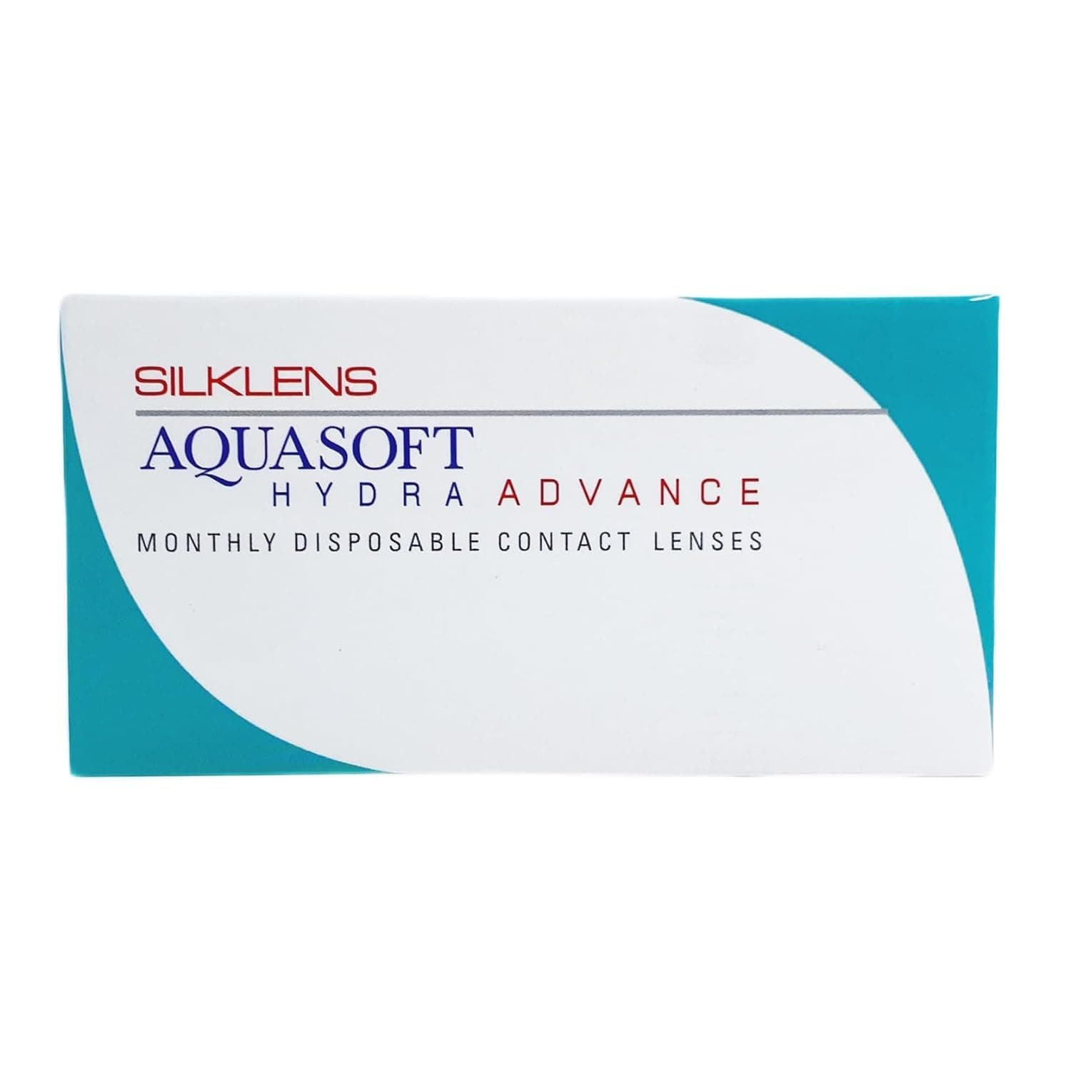 Aquasoft Silklens Aquasoft Hydra Contact Lens - 6 Pieces (-2.5), Clear