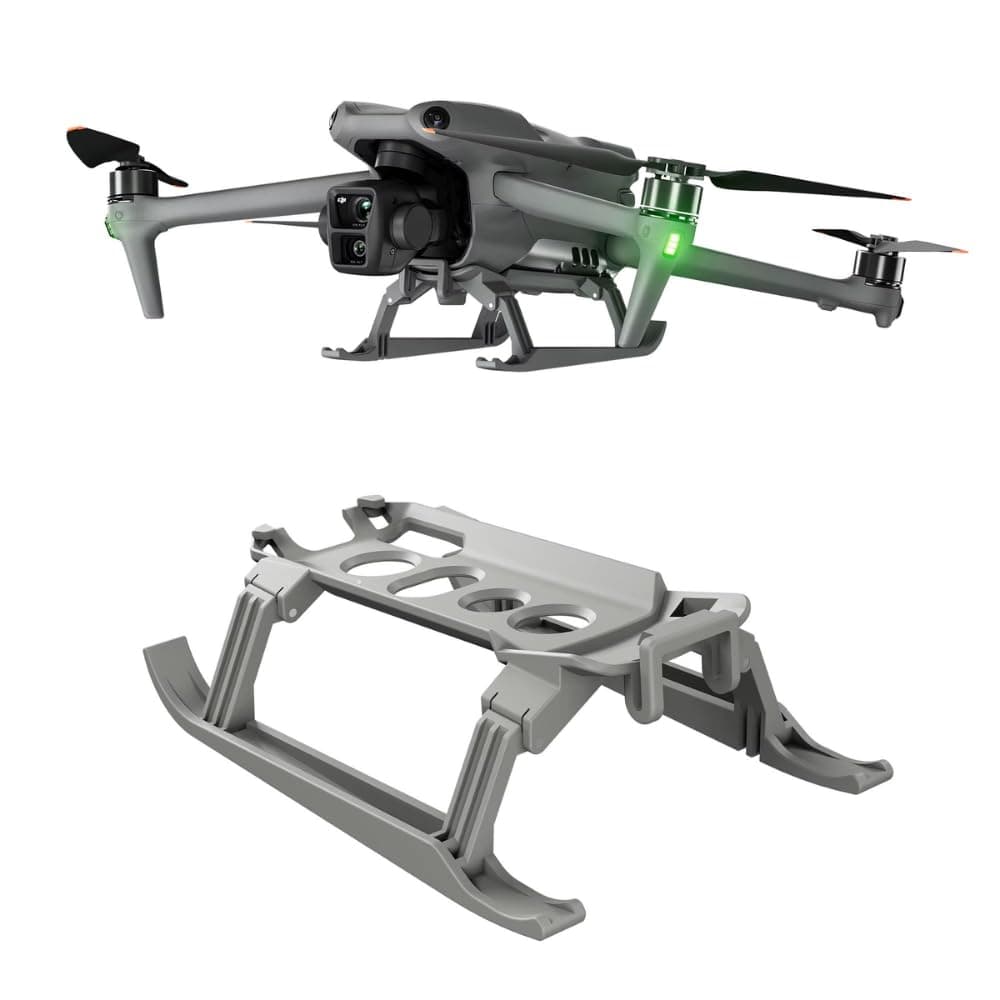 Yantralay Foldable Landing Gear for D JI Air 3 / Air 3S Drone | Extended Leg Protective Foot Frame, Lightweight Quick Release Drone Landing Gear Accessories