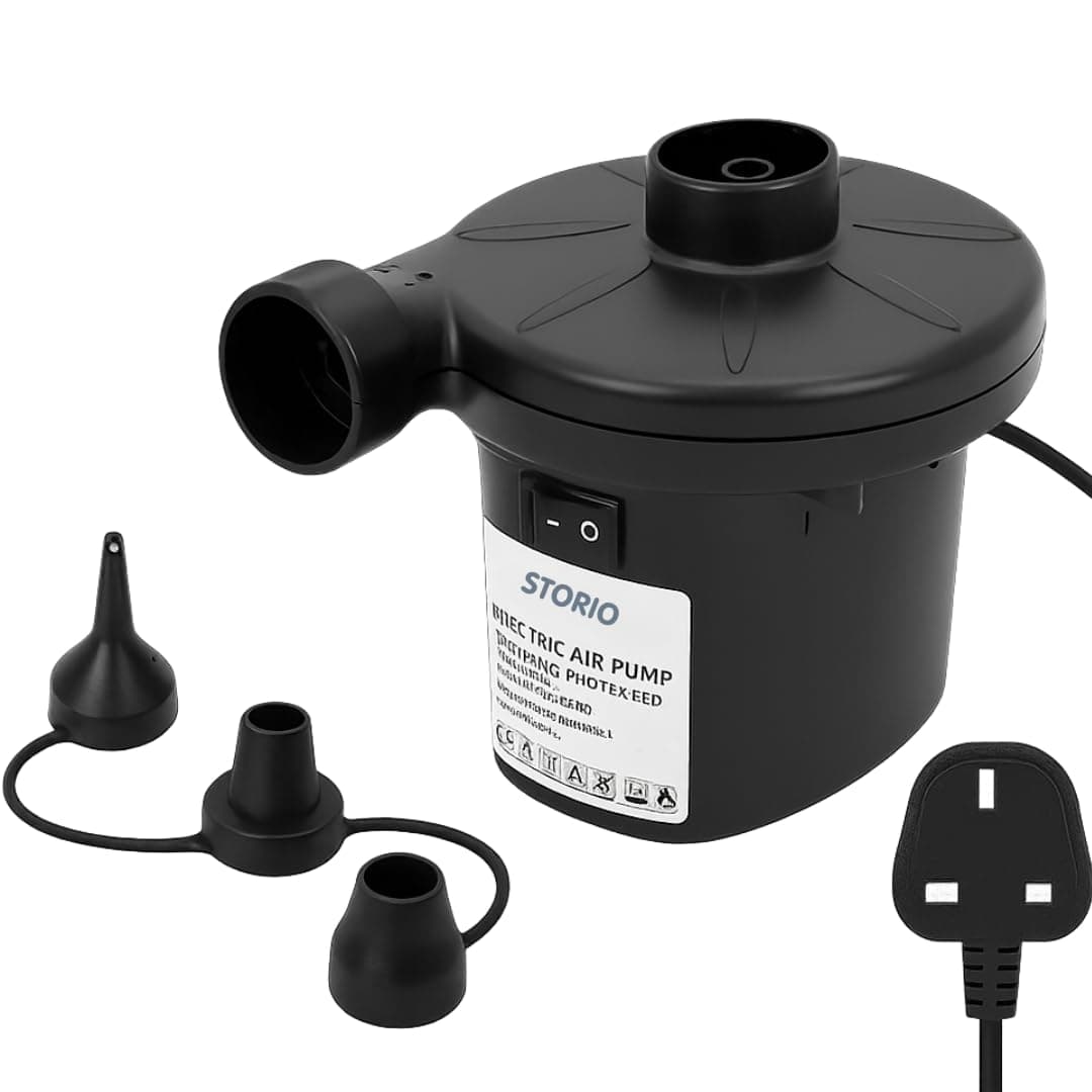 Storio Inflation Pump| Air Pump for Sofa, Bed, Swimming Pool, Inflatables, Toys, Mattress & Tubes