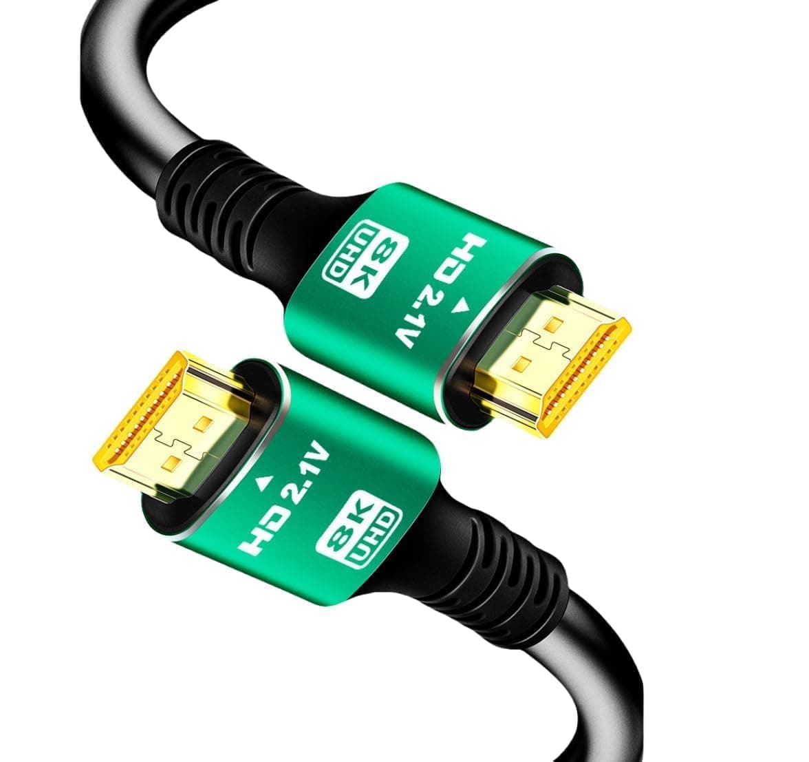 ETZIN 8K 1.5M HDMI Cable 48Gbps Ultra High Speed HDMI Cord, Support 4K@120Hz 8K@60Hz, Dynamic HDR,e-ARC Compatible with Dolby Vision Atmos TV X-box Series X PS5 EPL-1148CC (1.5M)