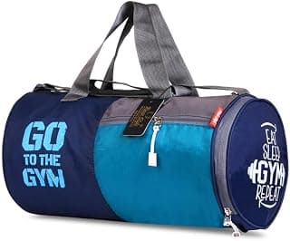 RISEN STYLE Unisex Duffle Bag Gym Bag Workout Duffle Athletic Duffle Bag Gender-Neutral Gym Bag (Color : Blue_D1_07)