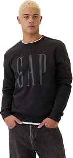 GAP Men Printed Standard Fit Crew Full Sleeve Sweatshirt