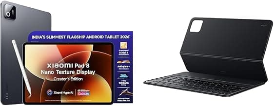 XIAOMI Nano Grey 12GB Ram 256 Storage with Pen and Keyboard