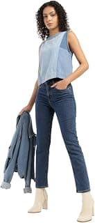 Levi's Women's 724 High Rise Slim Straight Fit Jeans