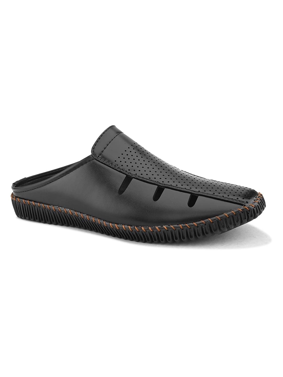Prolific Men's Mule Slip On Sandal | Comfortable Slip-On Design | Premium Casual Footwear | Shoes for Ethnic, Wedding, Party and Casual Wear