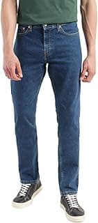 Levi's Men's Mid Rise 511 Slim Fit Mid-Rise Stretchable Jeans Blue, 34