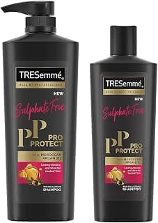 TRESemme Pro Protect Sulphate Free Shampoo, 580 ml & TRESemme Pro Protect Sulphate Free Shampoo, 340 ml
