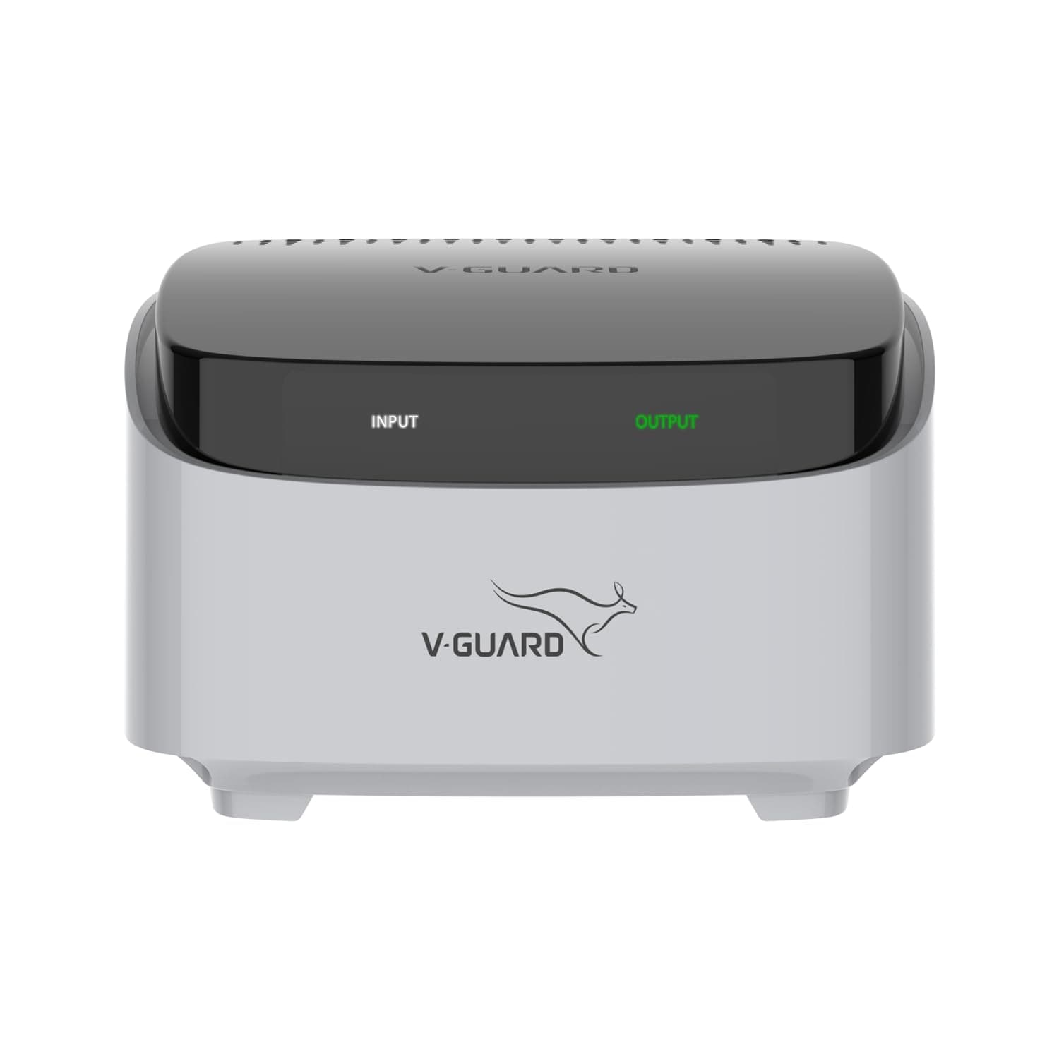 V-Guard Trossia 450 Stabilizer for Refrigerator up to 450 Litre | Advance Overheat Protection | 2 A Capacity | Convenient LED Indicator | 3 Year Warranty by V-Guard | Grey (Working Range:125-290 VAC)