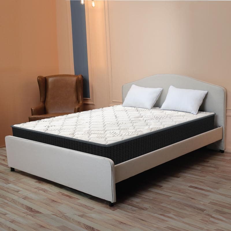 Centuary Mattresses Spine Support Ortho Coir Mattress 6 Inch Extra Firm | 7 Years Warranty| Mattress with Ortho Foam & Rebonded Foam | Firm Back Support, Breathable Air Mesh | King Size (78x72x6)
